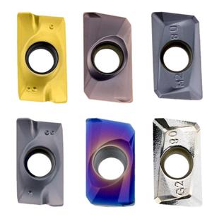 数控铣刀片APMT1604硬质合金刀粒1135快进给刀头CNCR0.8铣床刀片