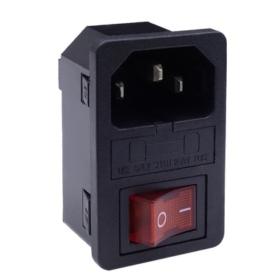 ac电源插座带开关保险ulcccvde