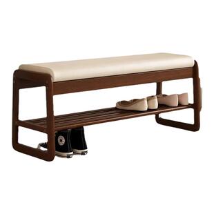 实木鞋架家用室内好看多层2025新款入户门换鞋凳门口窄小简易鞋柜