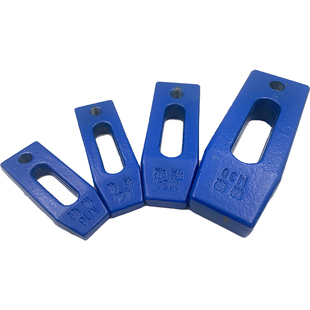 精锻夹板 模具平行压板M12 加硬蓝色码模夹M16码仔螺丝M20M24包邮