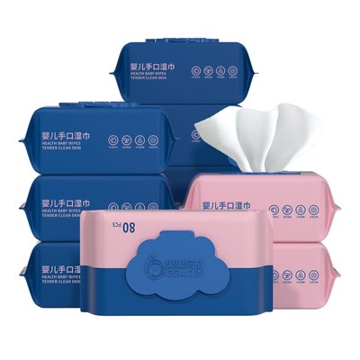 婴儿湿巾纸新生手口专用屁