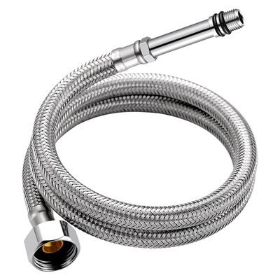 九牧冷热水龙头进水软管不锈钢编织管水槽菜盆水笼头软连接尖头管