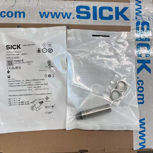 议价SICK原装正品】光电传感器GRTE18-P2462德国施克1066552西克