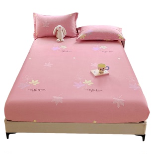 薄垫床笠纯棉单件135x190学生宿舍上下铺全棉床罩90x200乳胶垫套