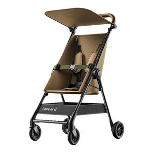 热豹口袋推车可坐可躺一键收车轻便折叠溜娃神器宝宝婴儿车旅行车