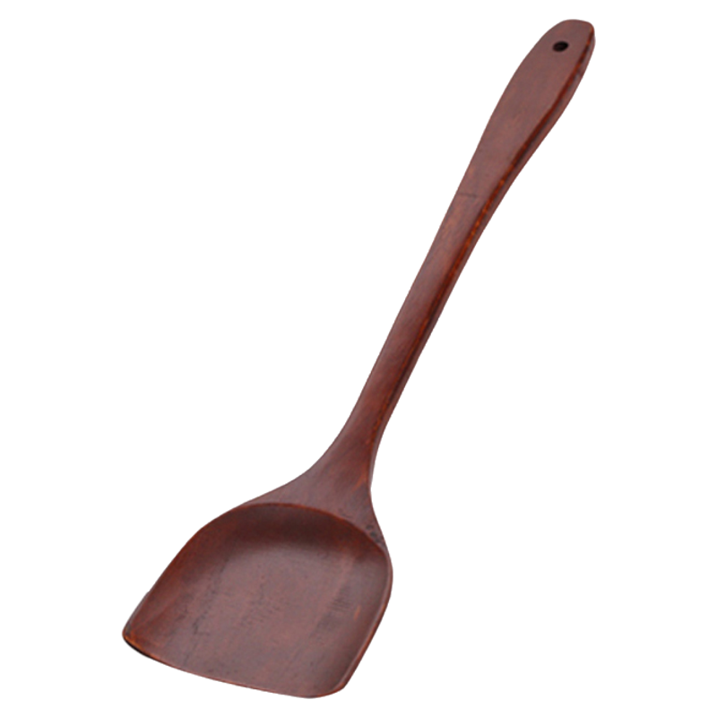 新款厨房长柄菜铲子木锅铲炒菜铲家用木制不粘锅专用实木厨具平锅