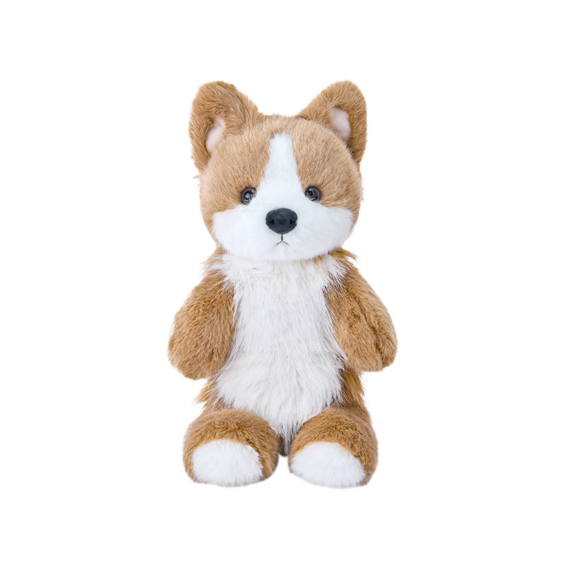 仿真柴犬毛绒公仔儿童生日礼物