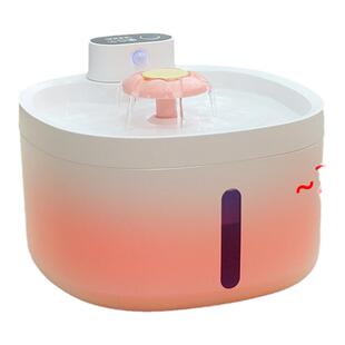 无线宠物饮水机智能感应循环猫咪喝水器狗不插电恒温加热送猫窝