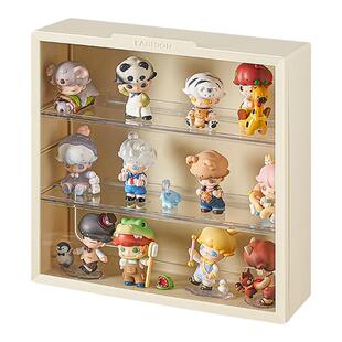 盲盒展示架收纳挂墙泡泡玛diy场景壁挂式上墙特展示盒手办展示柜