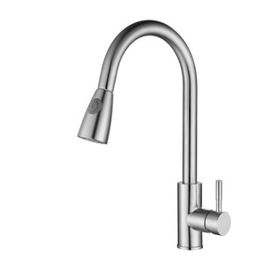 小柔厨房冷热水龙头304不锈钢龙头陶瓷阀芯冷热菜盆水槽龙头套装