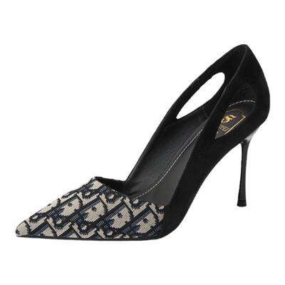 苏妃妃优雅高跟鞋女细跟