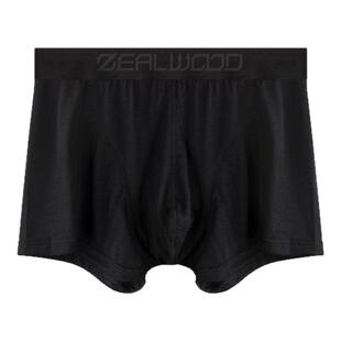 羊毛天丝短裤透气速干赛乐美利奴羊毛内裤男式四角裤舒适[不_退换