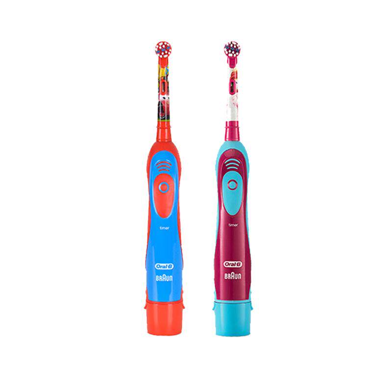 【保税仓】OralB/欧乐B儿童电动牙刷干电池款软毛替头欧乐比4510k