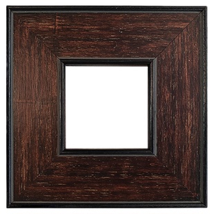 现代简约实木装裱画外框可定制尺寸空框挂墙创意中古高档油画外框