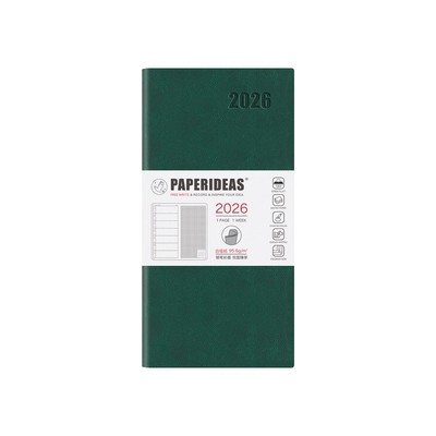 2026手账本48k软面计划本简约