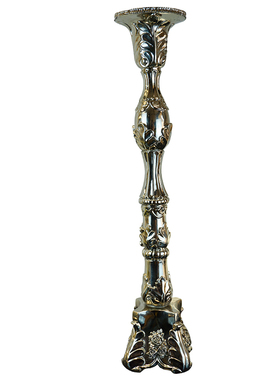 欧式风银色金属蜡烛台软装饰品