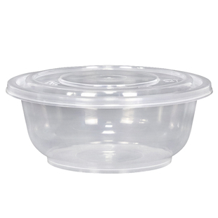 无孔盖防漏清补凉糖水打包盒360/450甜品汤碗500ml水果冰粉专用碗