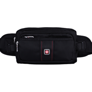 瑞士军刀腰包男多功能大容量户外运动腰包新款男士耐磨收银生意包