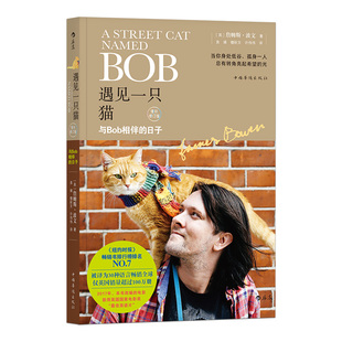后浪正版现货 遇见一只猫 与Bob相伴的日子 流浪猫鲍勃 詹姆斯波文著 动物情感故事 人生成长励志普及读物