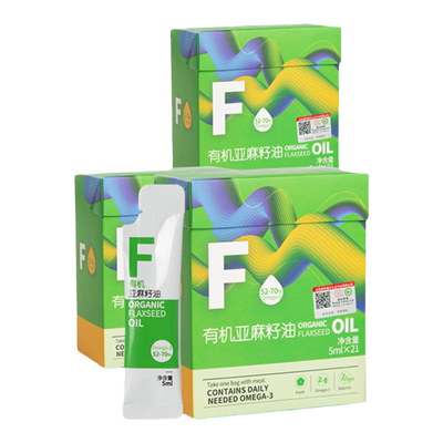 晟麦有机亚麻籽油5ml*21*3盒