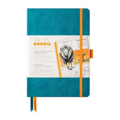 Rhodia法国罗地亚A5goal book软皮笔记本  高颜值送礼日记本手账本 学生会议商务办公防水便携记事本