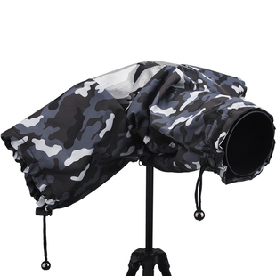 JJC单反相机防雨罩适用佳能5D4 R5 R6 防水罩5D3摄影雨衣A7M4A7M3A7R4适用D5 D4S Z6 Z7遮雨套D850