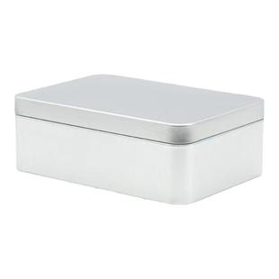 加厚马口铁盒子磨砂长方形大号金属收纳铁盒礼品喜糖包装盒茶叶盒