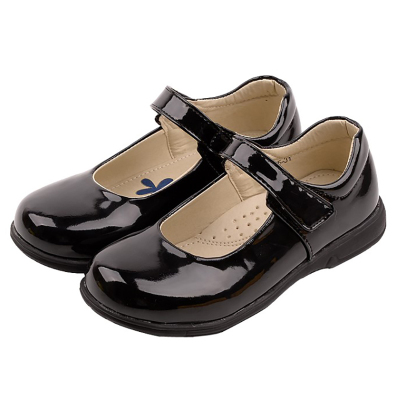 女童黑色皮鞋合唱表演出礼仪校鞋