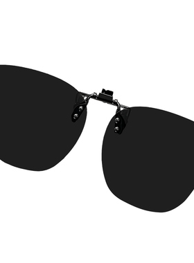 开车专用偏光墨镜夹片男款防晒男