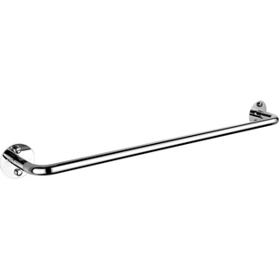 毛巾架不锈钢304加厚浴室毛巾杆挂杆免打孔卫生间凉毛巾架子单杆