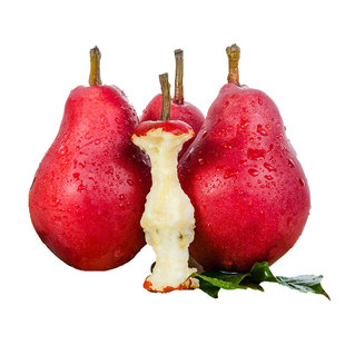 红啤梨9斤新鲜水果当季整箱包邮红皮梨红脾梨香软梨子当季包邮