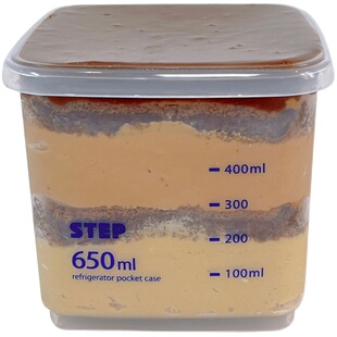 一只澜浓醇可可巧克力咖啡生巧奶酪罐子650ml乳酪芝士盒子蛋糕点