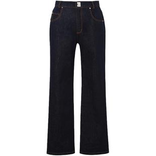 CALVINLUO 原牛高腰牛仔裤 经典系列 窄直筒裤 004 奚梦瑶同款