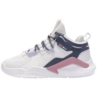 中国乔丹运动鞋女鞋2025冬季新款网面透气板鞋女减震软底休闲鞋子