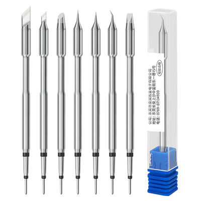 C245一体式烙铁头刀头弯尖咀