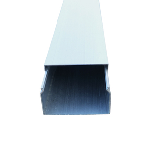 铝合金方线槽明装外盖20*20加厚铝合金线槽明装墙面金属布线线槽