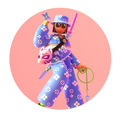 C4D卡通角色建模课程  R26卡通IP形象设计OC渲染教程MD系统进阶班