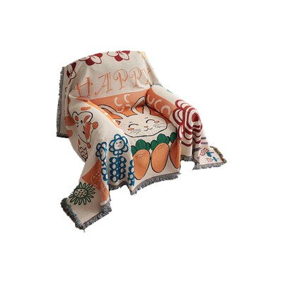 JOJO'S L. PD.discuss.沙发套罩单人一整张全盖防滑垫盖布 | 商量