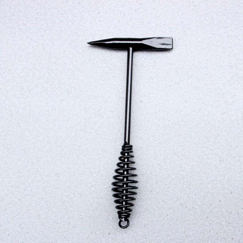 电焊工敲渣锤工具 300g/500g悬挂式尖头弹簧锤 电工锤 电焊锤