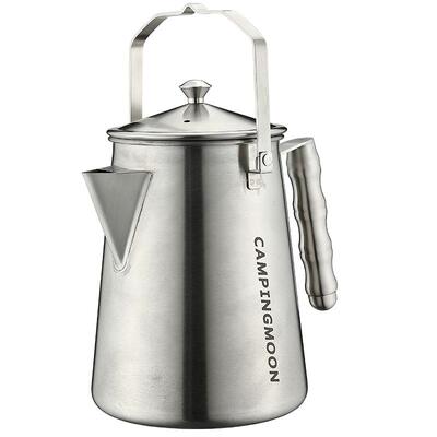 柯曼不锈钢奶奶壶明火壶烧水