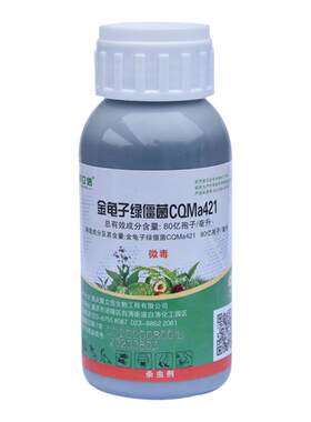 80亿绿僵菌cqma421稻飞虱杀虫剂