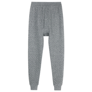 AB内衣中老年男女士保暖裤加肥加大三层纯棉秋裤男秋冬加厚保暖衣