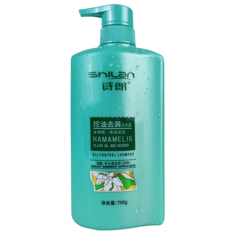 诗朗控油去屑洗发露丝质顺滑发水