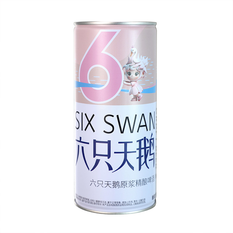 【精酿】六只天鹅原浆啤酒1L*6桶装原浆小麦啤酒桶装整箱啤酒