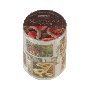 往来回忆烫金胶带复古邮票图鉴贴纸手帐胶带植物高颜值手帐可揭贴