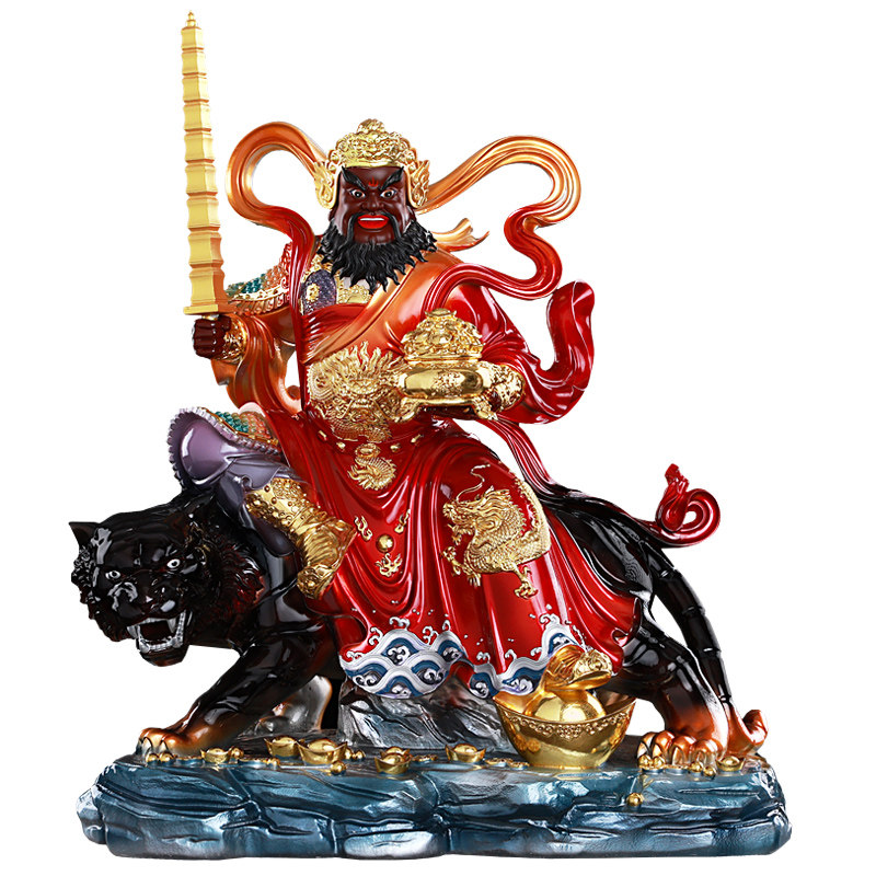 武财神赵公明树脂玻璃钢华音殿