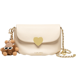 奥康云朵包2023新款包包高级感洋气链条包真皮斜挎包女士单肩小包