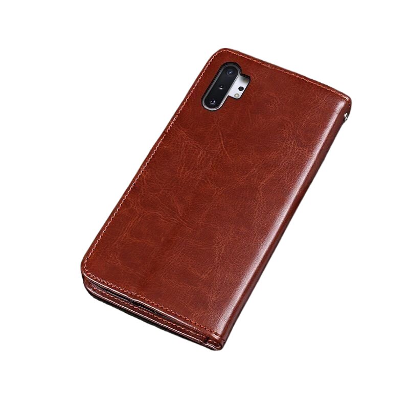 适用三星Note10+翻盖防摔手机壳