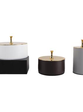 创意金属收纳盒北欧式家居装饰品