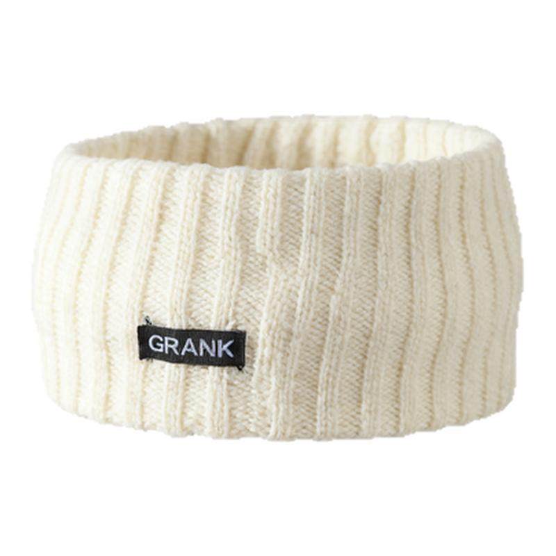 2025女款秋冬季针织发带女头巾毛线帽子月子产后头套运动黑色冷帽